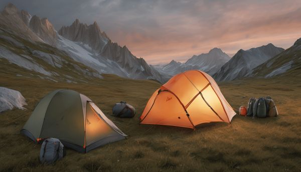 Des tentes 2 places adaptées aux bivouacs légers et résistants