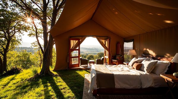 Glamping en france : l'alliance parfaite du confort et de la nature
